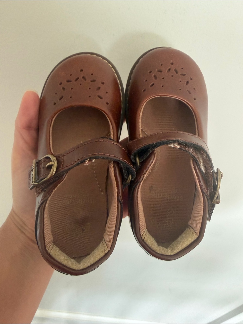 Stride Rite Toddler Brown Mary Jane Shoes